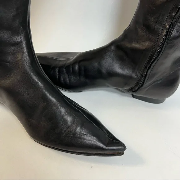 Dior Black Over the Knee Boots - Picture 9 of 16